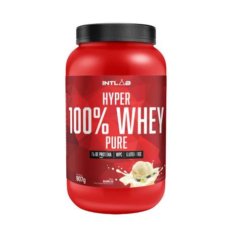 HYPER WHEY 100% PURE 907g - Intlab Menor preço em HYPER WHEY 100% PURE 907g - Intlab