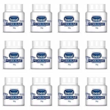 Ideal Pedra Hume Pote 50g (Kit C/12) Menor preço em Ideal Pedra Hume Pote 50g (Kit C/12)