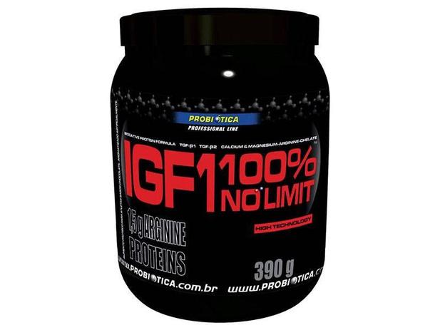 IGF No Limit Morango 390g - Probiótica com Alto Índice de Proteínas