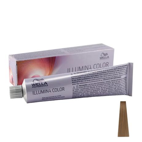 Illumina Color 813 Louro Claro Cinza Dourado Wella 60ml