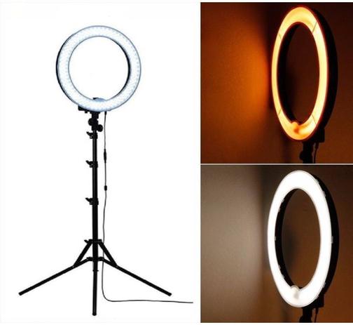 Iluminador LED Circular 10” Ring Light RGB com Controle e Tripé de 2,1M - Ebai é boa?