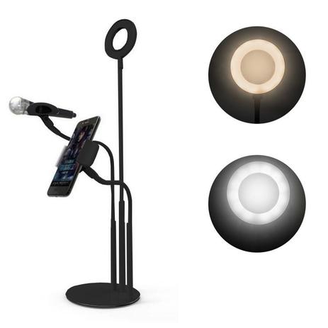 Iluminador Usb Ring Light Fotografia Kit Youtuber Celular Microfone - Ideal Menor preço em Iluminador Usb Ring Light Fotografia Kit Youtuber Celular Microfone - Ideal