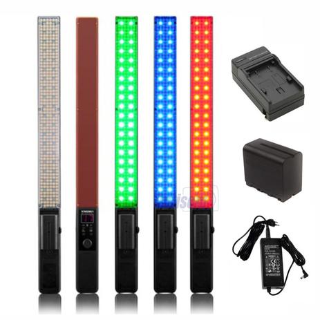 Iluminador Yongnuo Yn360 (bastão) + Fonte + Bateria F970 + Carregador Menor preço em Iluminador Yongnuo Yn360 (bastão) + Fonte + Bateria F970 + Carregador