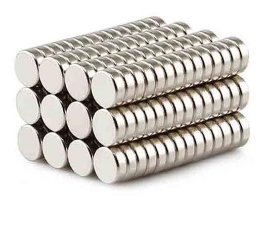 Imã De Neodímio / Super Forte / 6mm X 2mm * 100 Peças * - Fácil ...