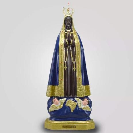 Imagem De Nossa Senhora Aparecida De Borracha (60 CM ) - Procade Menor preço em Imagem De Nossa Senhora Aparecida De Borracha (60 CM ) - Procade