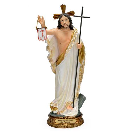 Imagem Jesus Ressuscitado Di Angelo Florence 10cm Menor preço em Imagem Jesus Ressuscitado Di Angelo Florence 10cm