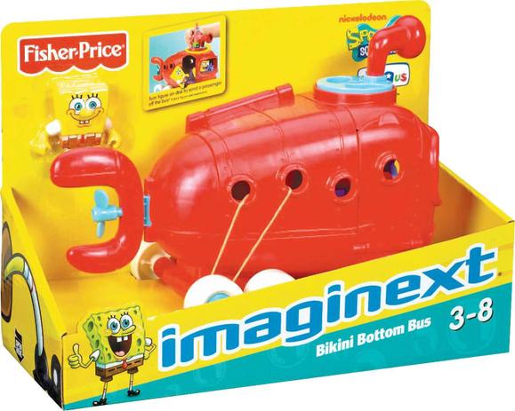 Menor preço em Imaginext - Bob Esponja - Ônibus Fenda do Biquíni - Mattel