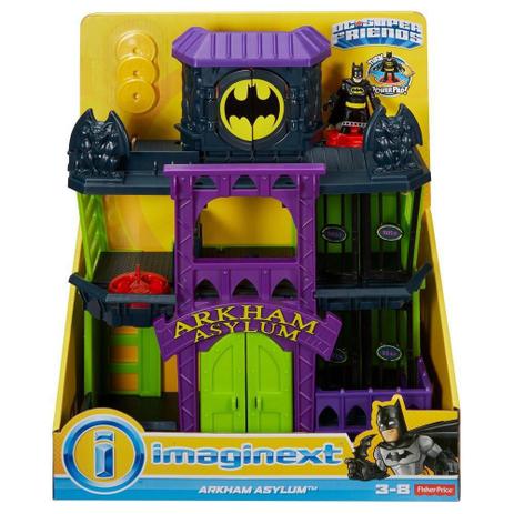 Imaginext DC Batman Arkham Asylum - Mattel FDX24 é boa?