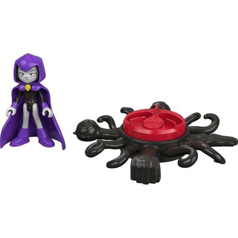 Imaginext Teen Titans Ravena Ataque Mágico - DTP28 - Mattel Menor preço em Imaginext Teen Titans Ravena Ataque Mágico - DTP28 - Mattel