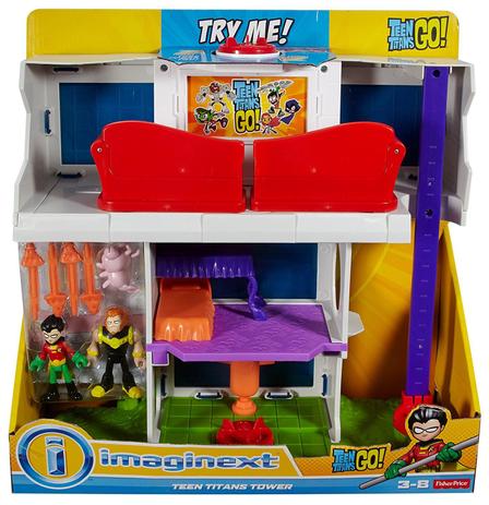 Imaginext - Teens Titans - Torre Dos Jovens Titãs DTM81 - Mattel Menor preço em Imaginext - Teens Titans - Torre Dos Jovens Titãs DTM81 - Mattel