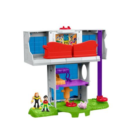 Imaginext Torre Dos Jovens Titãs - Mattel Menor preço em Imaginext Torre Dos Jovens Titãs - Mattel