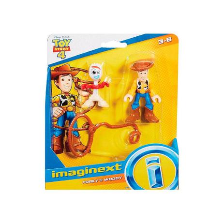 Imaginext - Toy Story 4 - Woody Forky - Mattel GFT00 Menor preço em Imaginext - Toy Story 4 - Woody Forky - Mattel GFT00