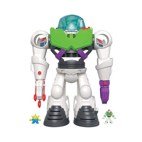 Imaginext Toy Story Robô Buzz Lightyear - Mattel Menor preço em Imaginext Toy Story Robô Buzz Lightyear - Mattel