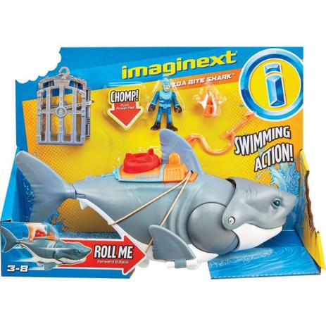 Imaginext Tubarão Mega Mordida 42cm Original Mattel é boa?