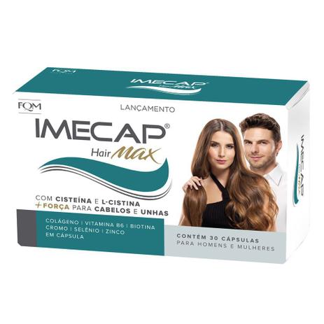 Quanto tempo o imecap hair demora para fazer efeito Imecap Hair Max Tratamento Cabelo E Unhas Nutricosmeticos Magazine Luiza