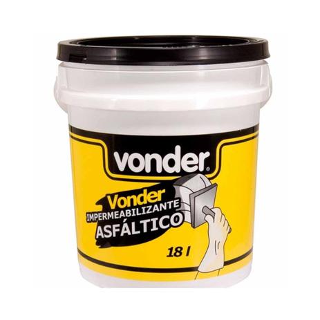 Menor preço em Impermeabilizante asfáltico 18 L - Vonder