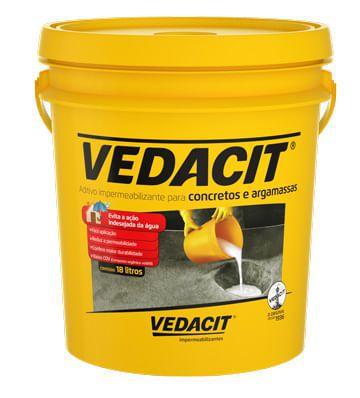 Impermeabilizante Concreto Argamassa Vedacit 18L -