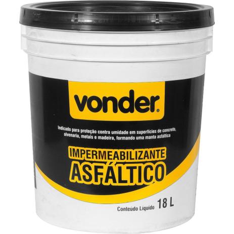 Impermeabilizante Manta Asfáltica 18 Litros Contra Umidade - Vonder é ruim? Impermeabilizante Manta Asfáltica 18 Litros Contra Umidade - Vonder é boa?