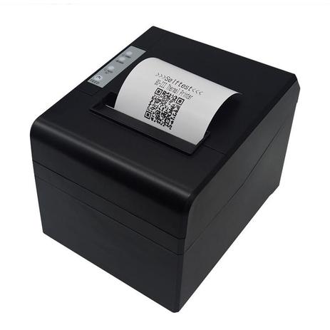 Impressora 80mm termica de cupom com guilhotina usb qr code - Santech Menor preço em Impressora 80mm termica de cupom com guilhotina usb qr code - Santech