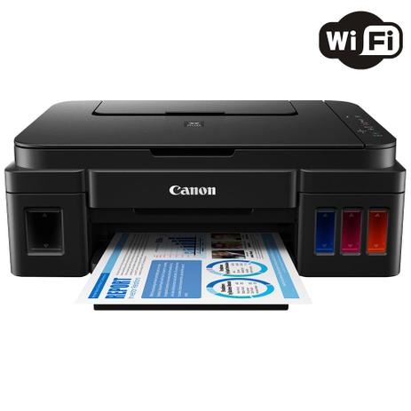 Impressora Multifuncional Canon Pixma Maxx Tinta G3102 Tanque de Tinta Colorida Menor preço em Impressora Multifuncional Canon Pixma Maxx Tinta G3102 Tanque de Tinta Colorida