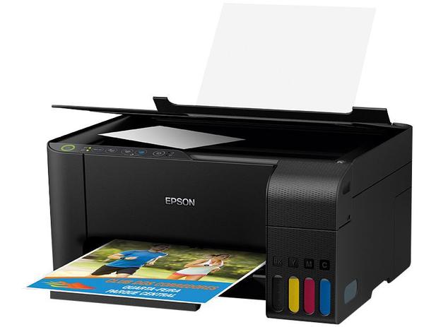 Impressora Multifuncional Epson EcoTank L3150 Tanque de Tinta Wi-Fi Colorida USB Menor preço em Impressora Multifuncional Epson EcoTank L3150 Tanque de Tinta Wi-Fi Colorida USB