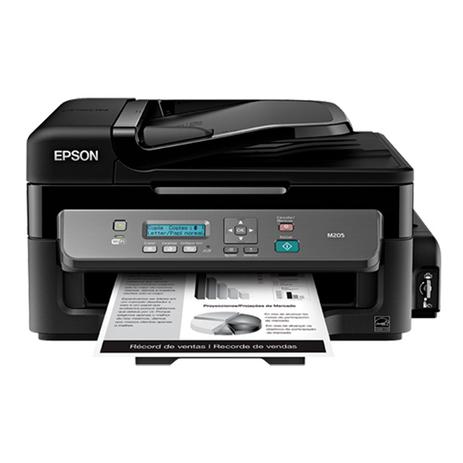 Impressora Multifuncional Epson WorkForce M205 Tanque de Tinta C11CD07212 Menor preço em Impressora Multifuncional Epson WorkForce M205 Tanque de Tinta C11CD07212