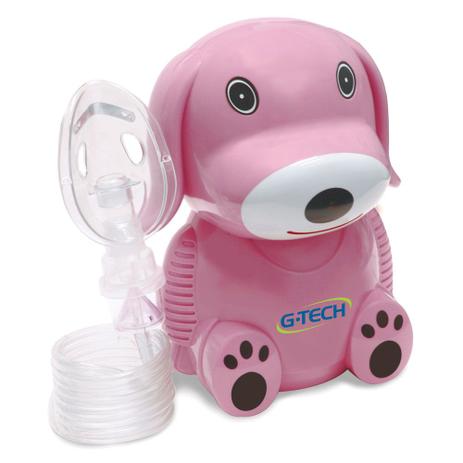 Inalador e Nebulizador - NebDog - Rosa - G-Tech - G tech Menor preço em Inalador e Nebulizador - NebDog - Rosa - G-Tech - G tech