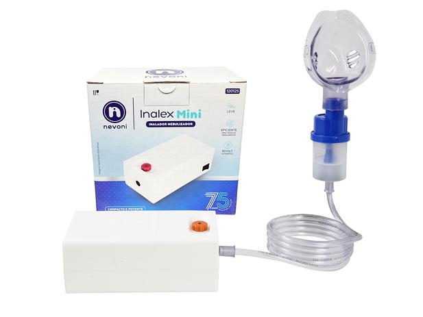 Inalador Nebulizador Nevoni Inalex Mini 12012 Menor preço em Inalador Nebulizador Nevoni Inalex Mini 12012