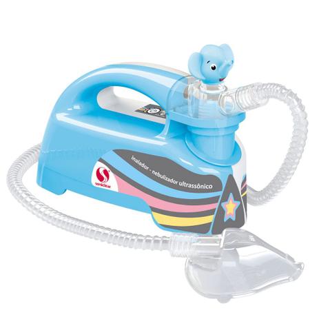 Inalador Nebulizador Ultrassônico Pulmosonic Star Premium - Azul - Soniclear Menor preço em Inalador Nebulizador Ultrassônico Pulmosonic Star Premium - Azul - Soniclear