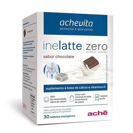 Inelatte Zero Açúcar Chocolate Ache 30 Tabletes - Leppin Menor preço em Inelatte Zero Açúcar Chocolate Ache 30 Tabletes - Leppin