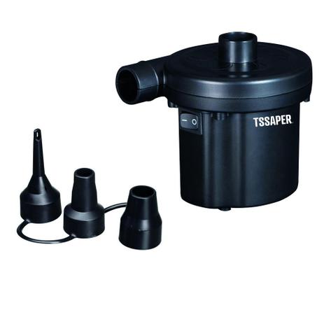 Inflador Bomba De Ar Elétrica Colchão Piscina Infláveis bóias botes encher e esvaziar com 3 bicos - TSSAPER é boa?