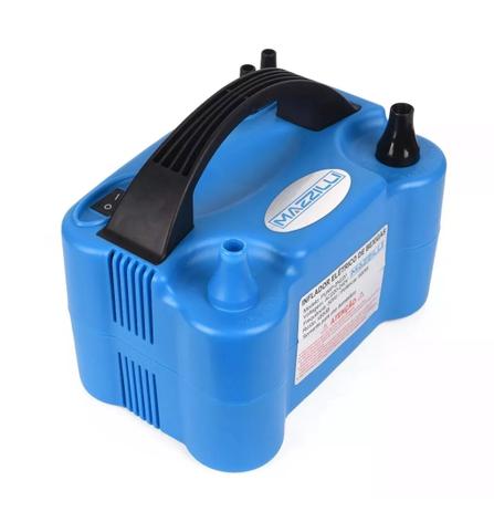 Inflador Compressor Bomba Balões Bexigas Azul - Mazzilli Menor preço em Inflador Compressor Bomba Balões Bexigas Azul - Mazzilli