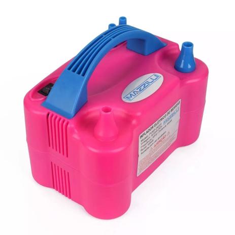 Inflador Compressor Bomba Balões Bexigas Rosa - Mazzilli Menor preço em Inflador Compressor Bomba Balões Bexigas Rosa - Mazzilli
