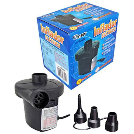 Inflador Elétrico Dupla Função Inflar / Desinflar - 110v - Western Menor preço em Inflador Elétrico Dupla Função Inflar / Desinflar - 110v - Western