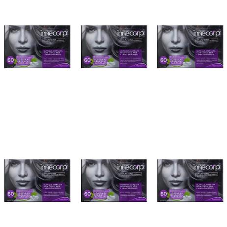 Innercorp Cabelo / Pele / Unha C/60 (Kit C/06) Menor preço em Innercorp Cabelo / Pele / Unha C/60 (Kit C/06)