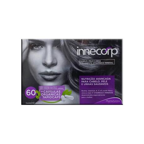 Innercorp Cabelo / Pele / Unha C/60 Menor preço em Innercorp Cabelo / Pele / Unha C/60