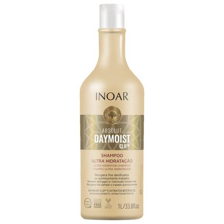 Inoar Absolut DayMoist CLR - Shampoo 1000ml Menor preço em Inoar Absolut DayMoist CLR - Shampoo 1000ml