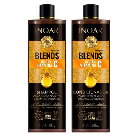 Inoar Blends Oil Kit - Shampoo + Condicionador -
