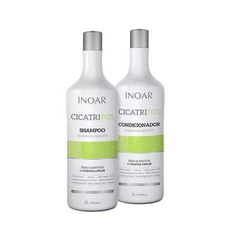 Inoar Cicatrifios Plástica Capilar Kit Duo Profissional (2x1L) Menor preço em Inoar Cicatrifios Plástica Capilar Kit Duo Profissional (2x1L)