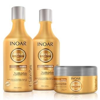 Inoar - Kit Absolut Daymoist CLR Shampoo + Condicionador + Máscara Menor preço em Inoar - Kit Absolut Daymoist CLR Shampoo + Condicionador + Máscara