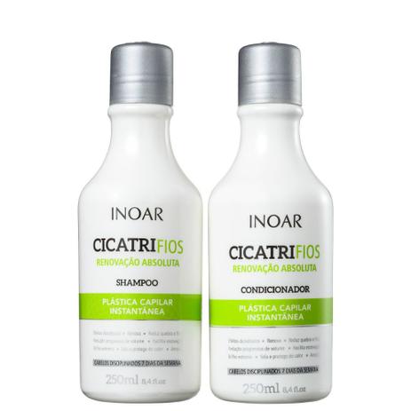Inoar kit cicatrifios shampoo +condicionador 250ml é ruim? Inoar kit cicatrifios shampoo +condicionador 250ml é boa?