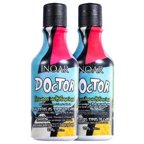 Inoar - Kit Doctor Shampoo + Condicionador 250ml Menor preço em Inoar - Kit Doctor Shampoo + Condicionador 250ml