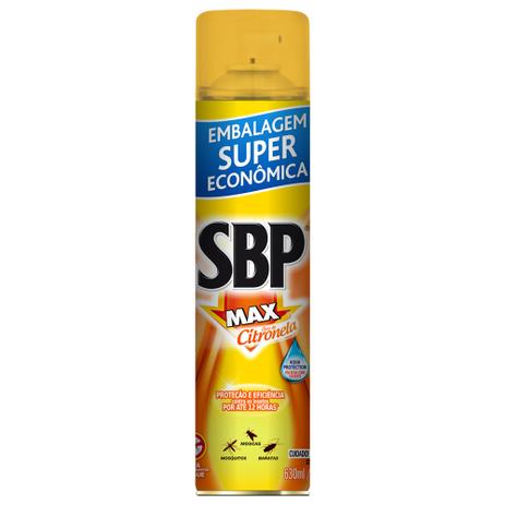Inseticida Aerossol Multi-Inseticida Citronela Embalagem Super Econômica 630ml - Sbp é boa?