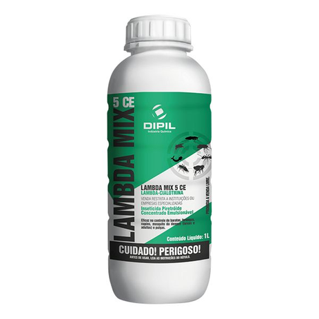 Menor preço em Inseticida Liquido Lambda Mix 5 Ce Dipil - 1 Litro - Outros