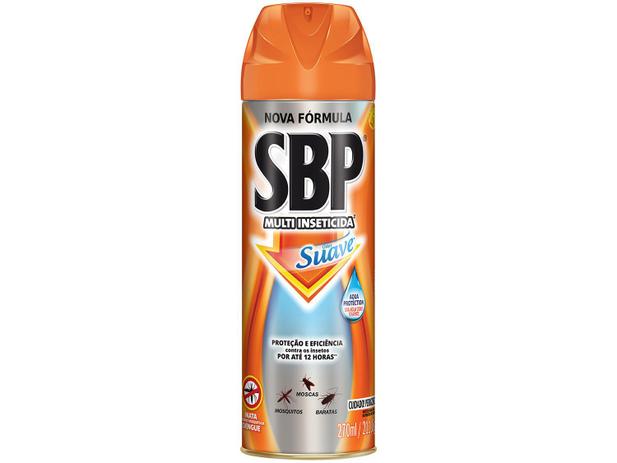 Inseticida SBP Aerosol Odor Suave - 270ml Menor preço em Inseticida SBP Aerosol Odor Suave - 270ml