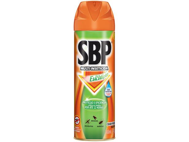 Inseticida SBP Aerossol Multi Inseticida - Óleo de Eucalipto 300ml Menor preço em Inseticida SBP Aerossol Multi Inseticida - Óleo de Eucalipto 300ml