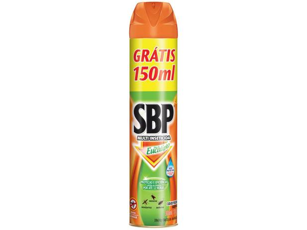 Inseticida SBP Aerossol Óleo de Eucalipto 450ml Menor preço em Inseticida SBP Aerossol Óleo de Eucalipto 450ml