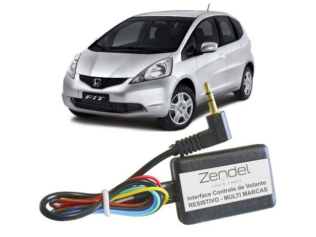 Interface Controle / Comando de Som no Volante - HONDA Fit 2009 a 2012 ZD-RT.V2.0 Pioneer Positron - Zendel Menor preço em Interface Controle / Comando de Som no Volante - HONDA Fit 2009 a 2012 ZD-RT.V2.0 Pioneer Positron - Zendel