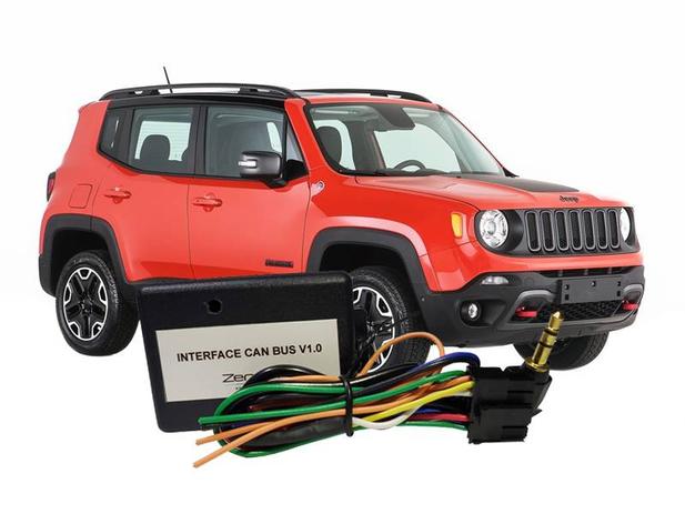 Interface Controle / Comando de Som no Volante - JEEP RENEGADE - CANBUS V1.0 Pioneer Positron - Zendel Menor preço em Interface Controle / Comando de Som no Volante - JEEP RENEGADE - CANBUS V1.0 Pioneer Positron - Zendel