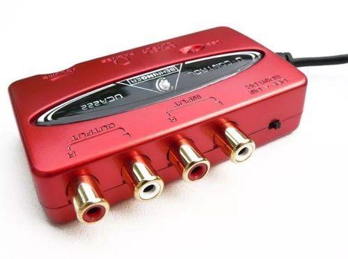 Interface De Áudio Behringer Usb Uca222 Menor preço em Interface De Áudio Behringer Usb Uca222